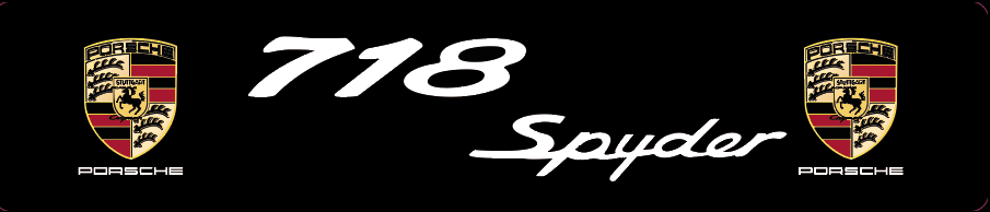 Cache Plaque PORSCHE