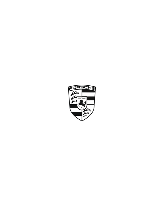 Cache Plaque PORSCHE