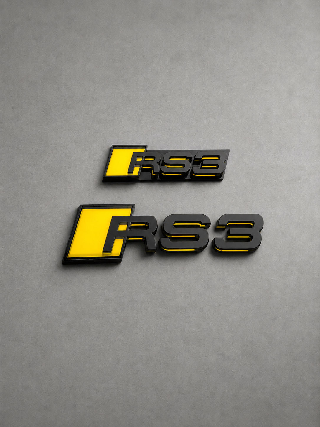 Logo Avant AUDI RS3 découpe laser