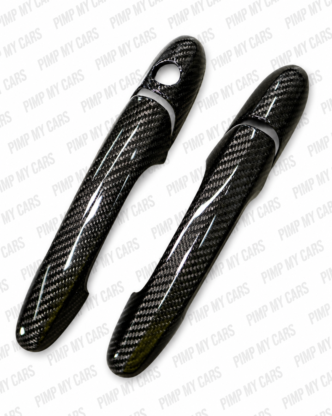 Poignées de porte carbone – Abarth