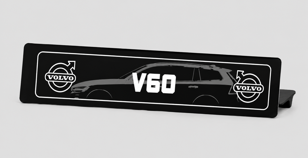 Cache Plaque Volvo
