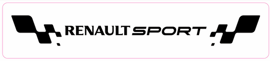 Cache Plaque Renault Sport