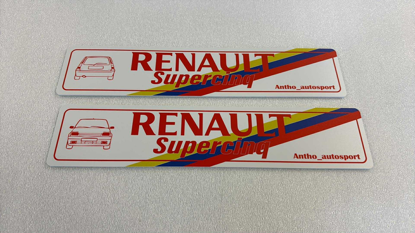 Cache Plaque 100% CUSTOM