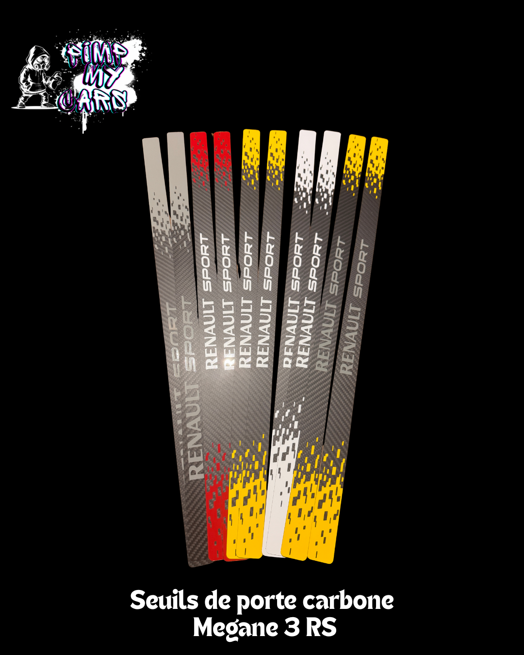 Seuil de porte carbone Megane 3 RS