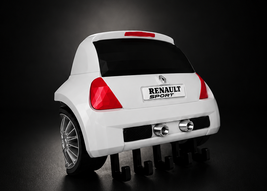 Support mural de clés Renault Clio 2 V6