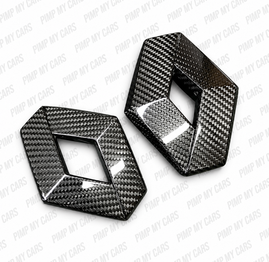 Pack logos carbone Renault Mégane 3 RS Phase 1 & 2 – 2009-2014