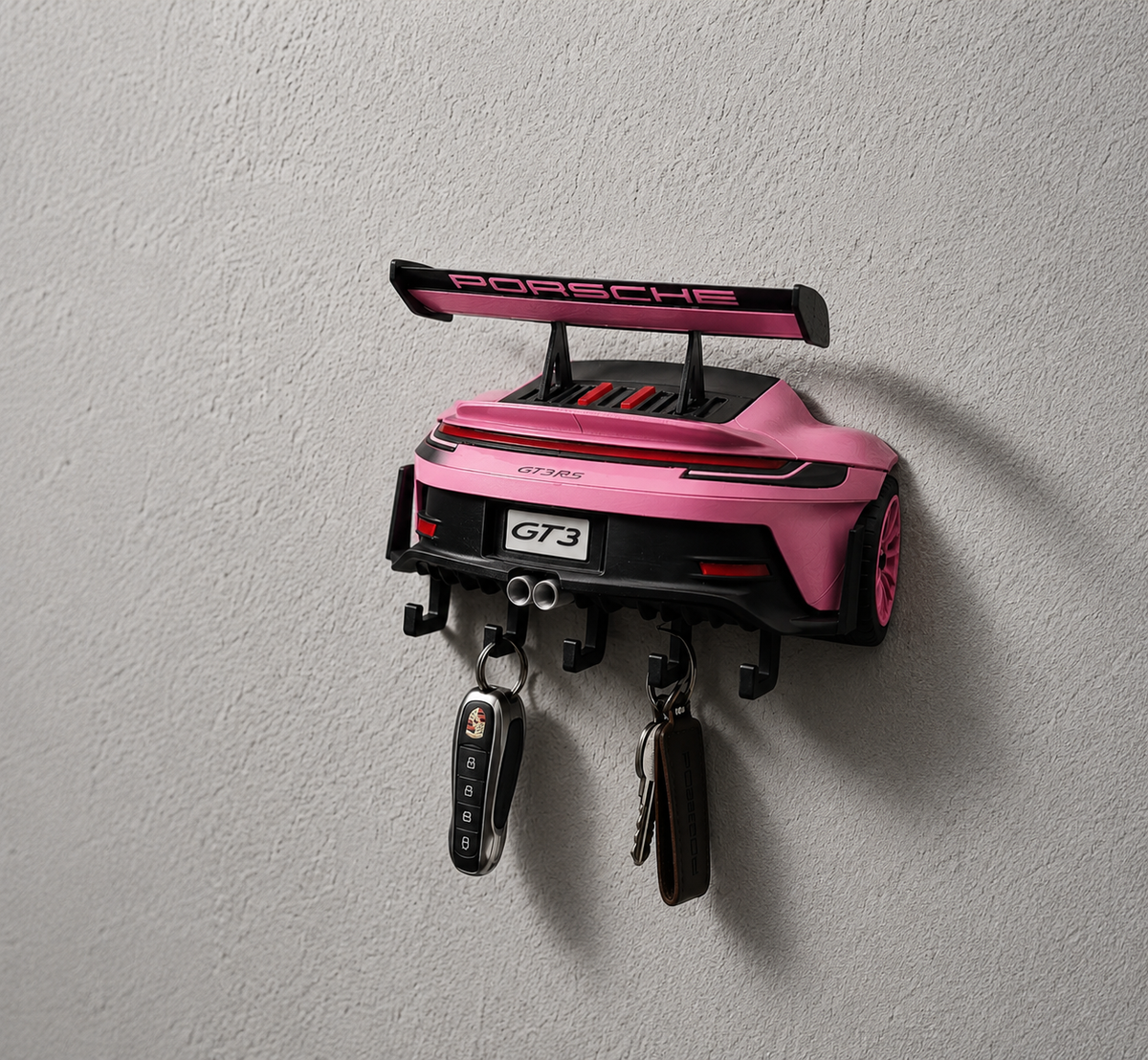 Support de Clés GT3RS – Porte-Clés Mural Design Automobile