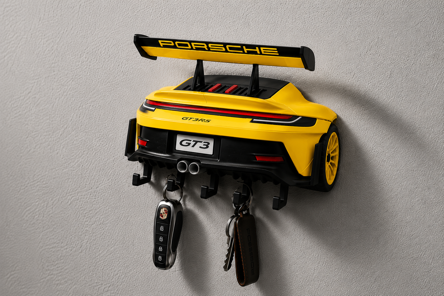 Support de Clés GT3RS – Porte-Clés Mural Design Automobile