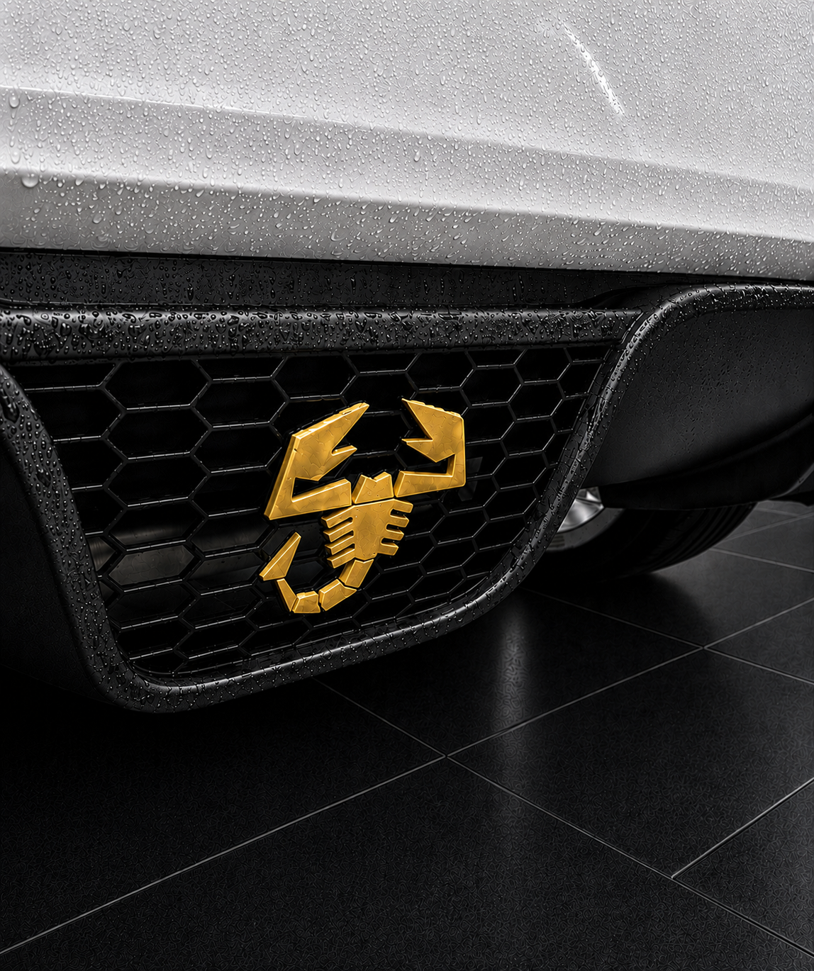 Logo Abarth diffuseur