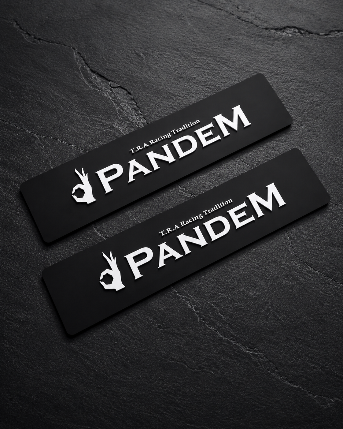 Cache Plaque Plexiglas 3D