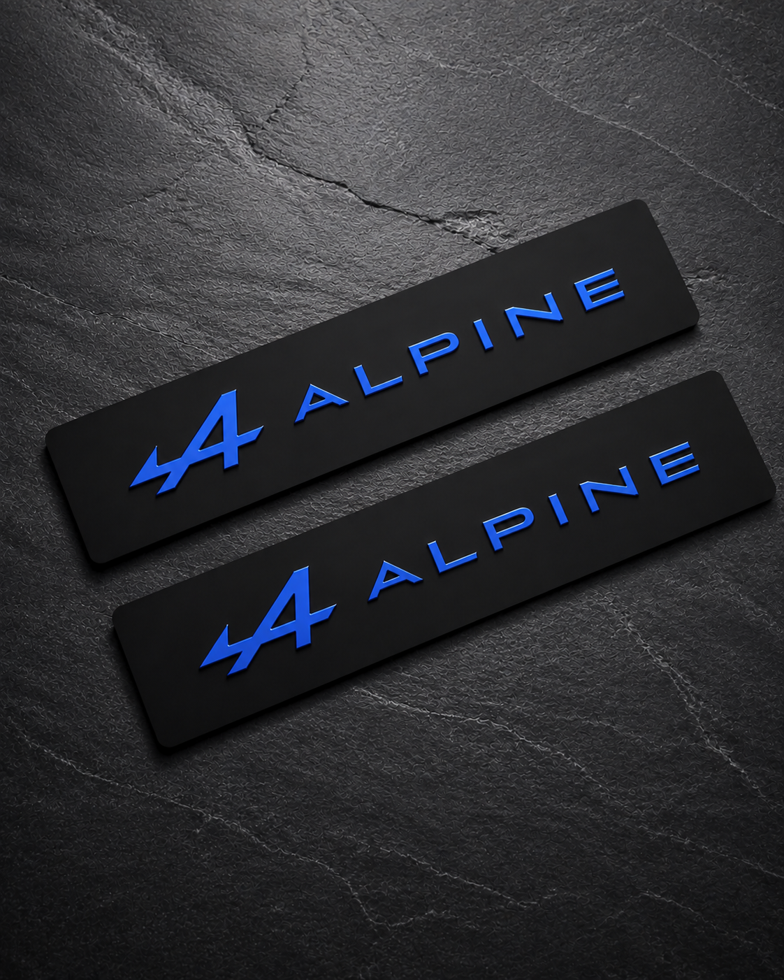 Cache Plaque Plexiglas 3D