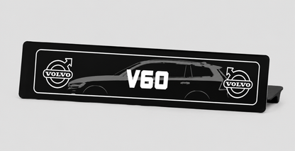 Cache Plaque Volvo