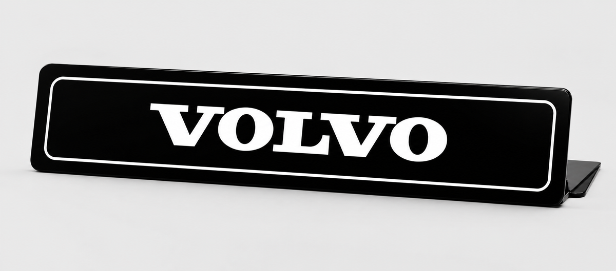 Cache Plaque Volvo