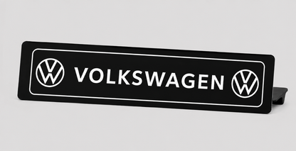 Abdeckung Nummernschild Volkswagen