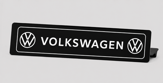 Abdeckung Nummernschild Volkswagen