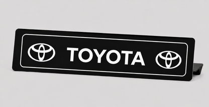Cache Plaque TOYOTA