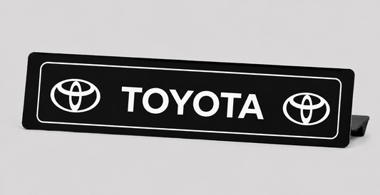 Cache Plaque TOYOTA
