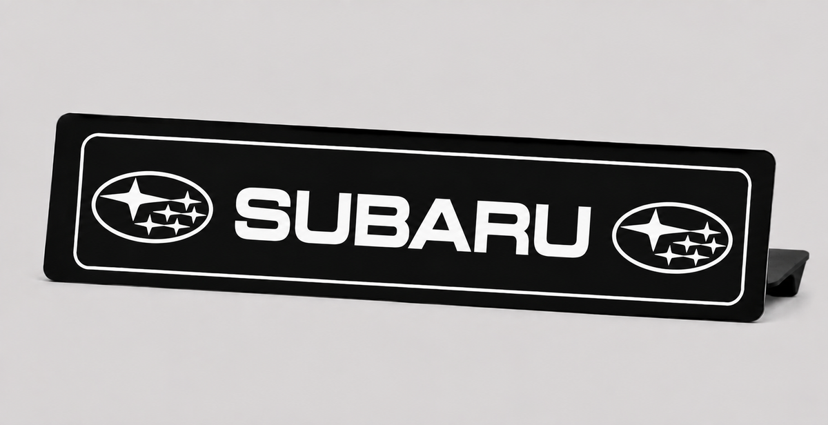 Cache Plaque SUBARU
