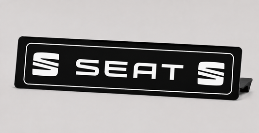 Cache Plaque SEAT