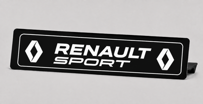 Cache Plaque Renault Sport