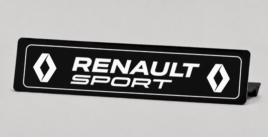 Cache Plaque Renault Sport