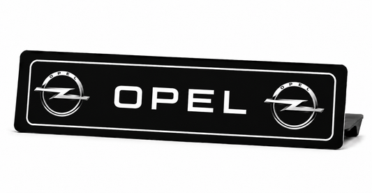 Cache Plaque OPEL
