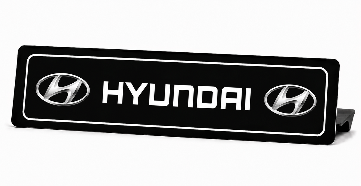 Cache Plaque Hyundai