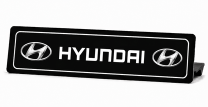 Cache Plaque Hyundai