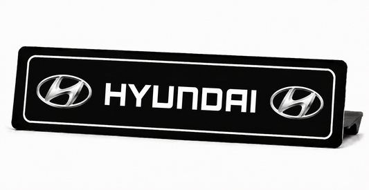 Cache Plaque Hyundai