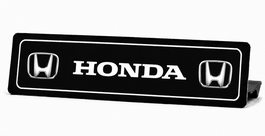 Cache plaque HONDA