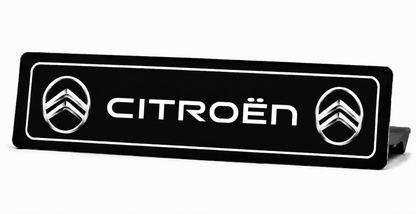 Cache plaque Citroën