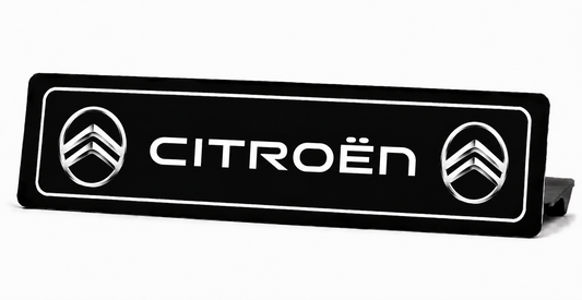 Cache plaque Citroën