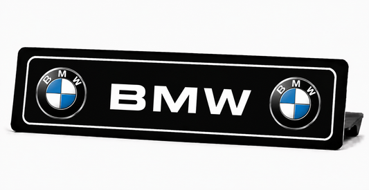Cache Plaque BMW