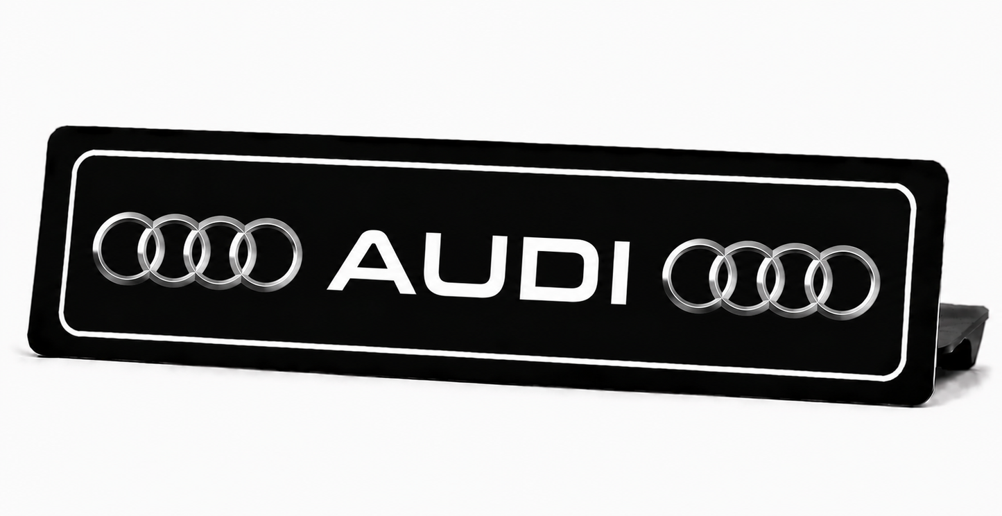 Cache plaque AUDI