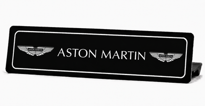 Aston Martin license plate cover