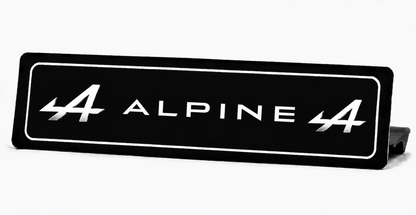 Cache plaque Alpine