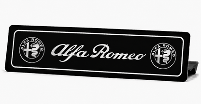 Alfa Romeo license plate cover