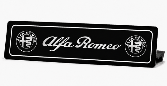 Cache plaque Alfa Romeo