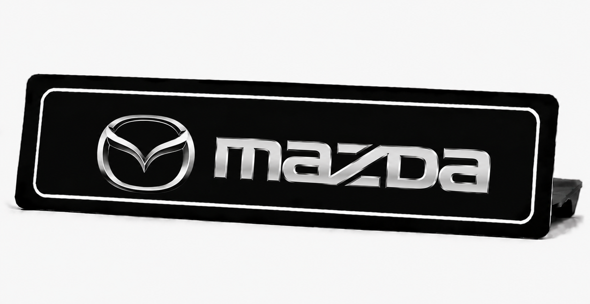 Cache Plaque MAZDA