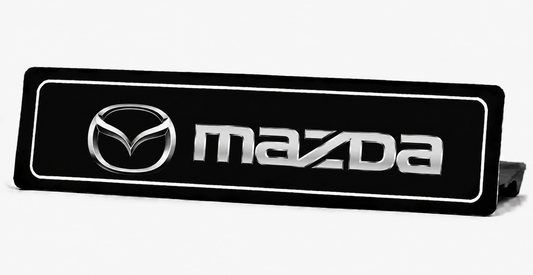 Cache Plaque MAZDA