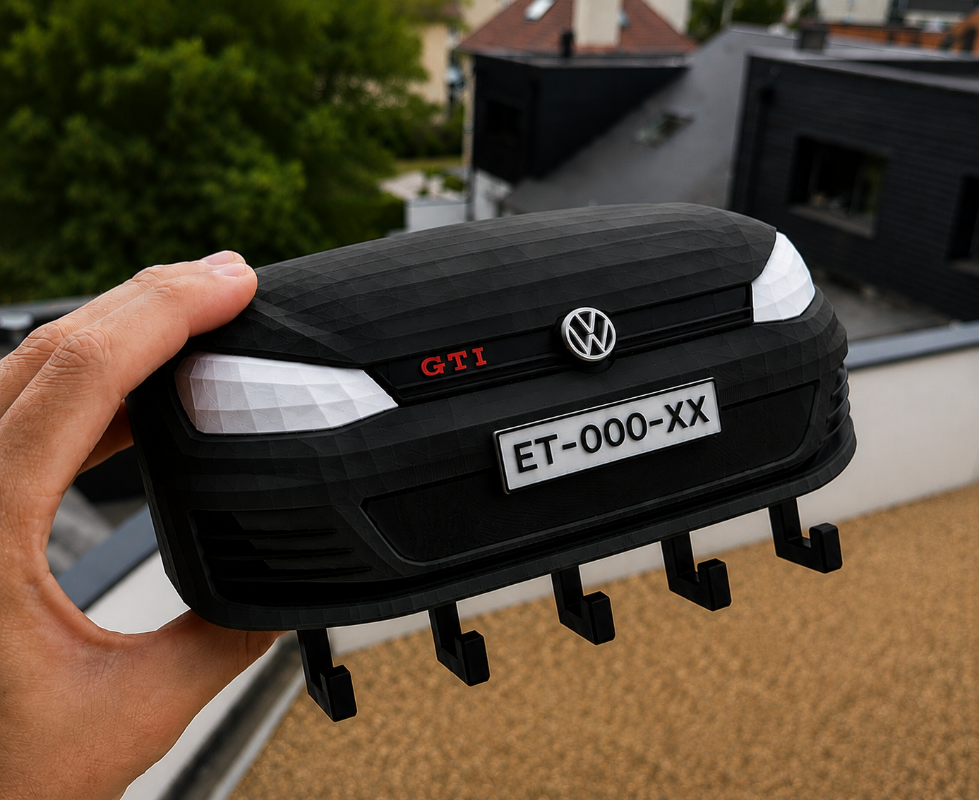 Support de clés mural Golf 7 GTI