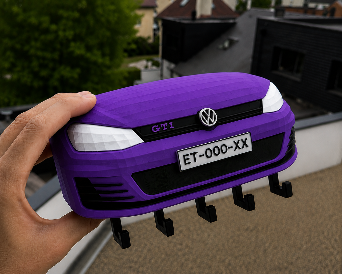 Support de clés mural Golf 7 GTI
