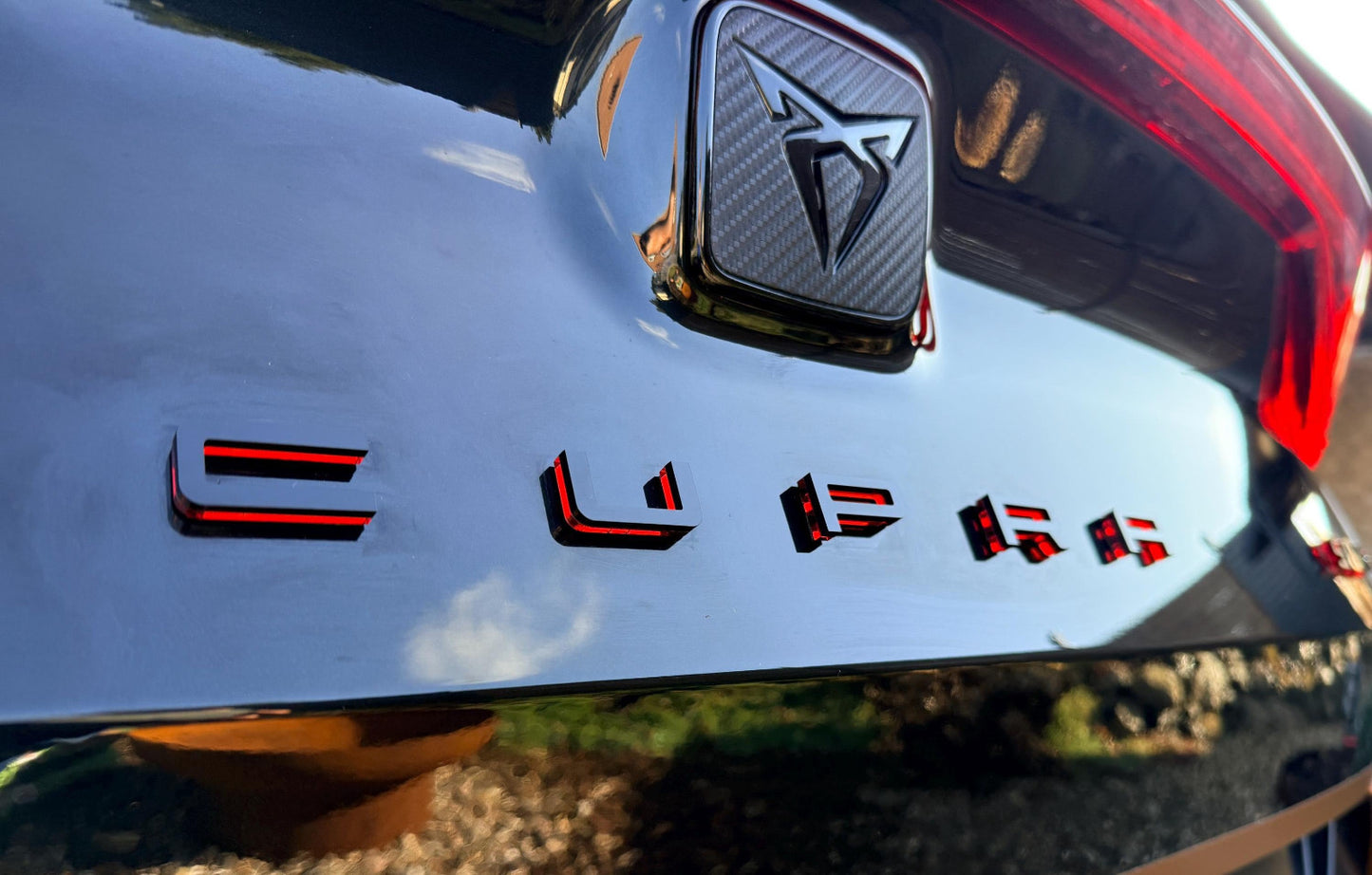 Lettrage arrière CUPRA