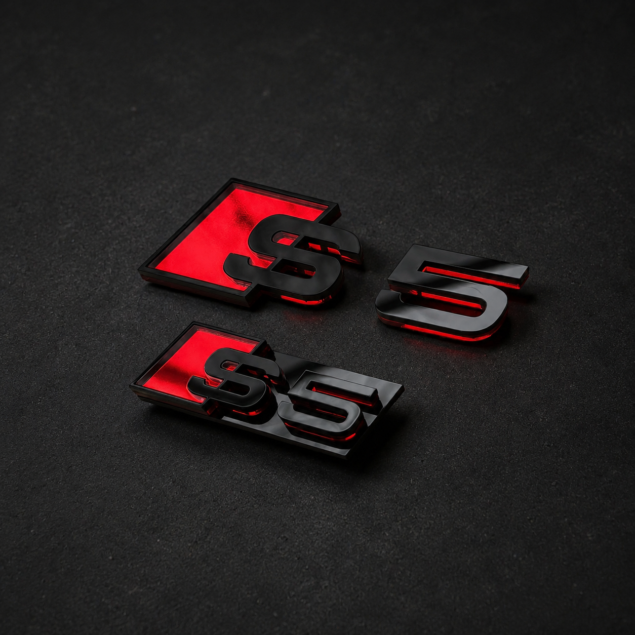 Logo Avant AUDI S5 découpe laser
