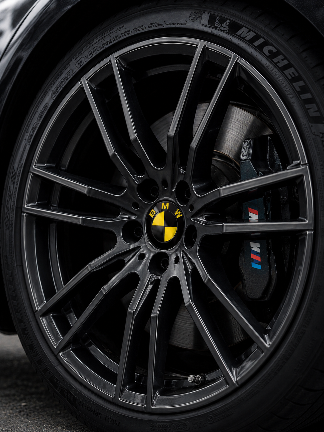 Centre de roue BMW