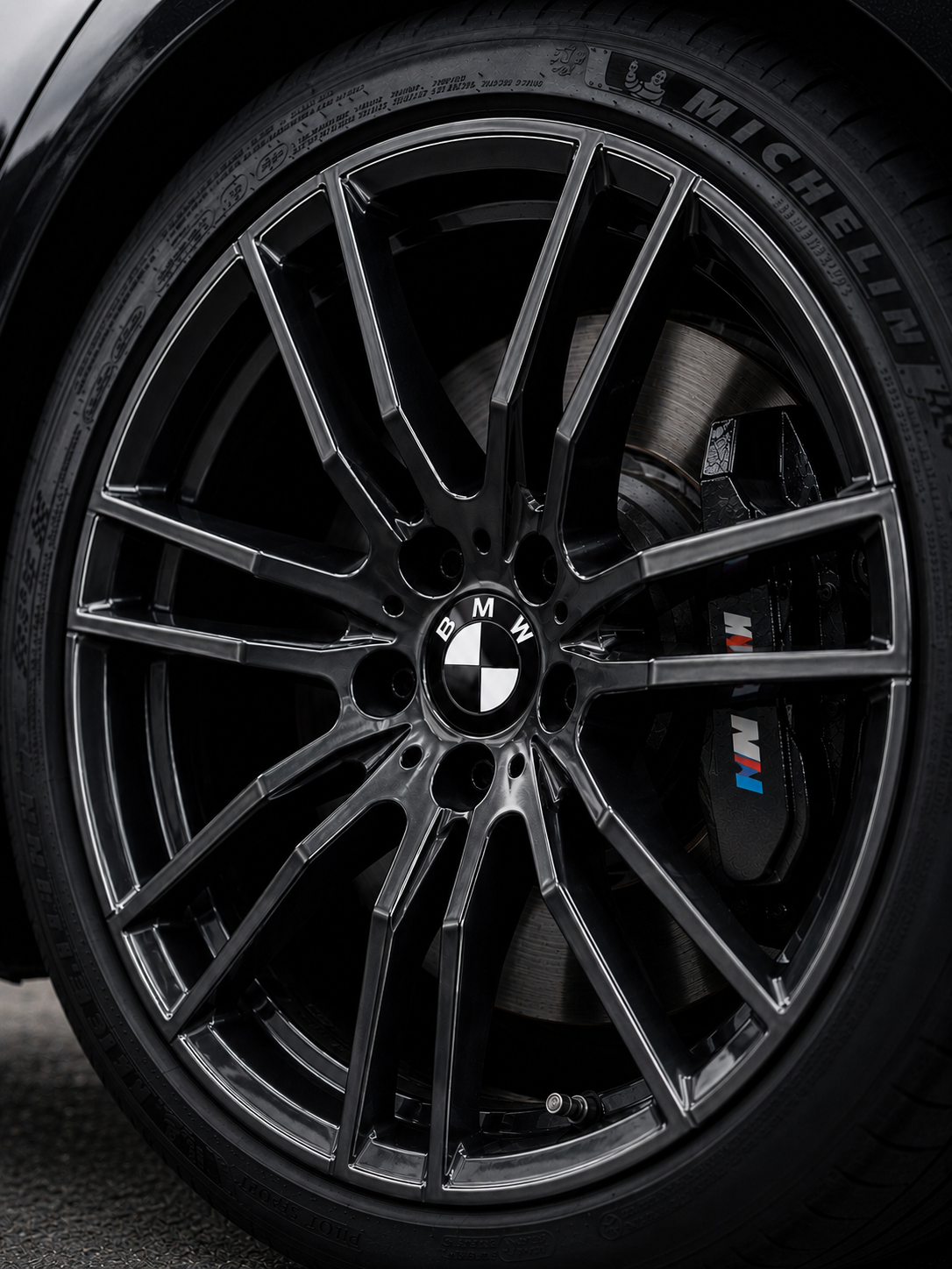 Centre de roue BMW