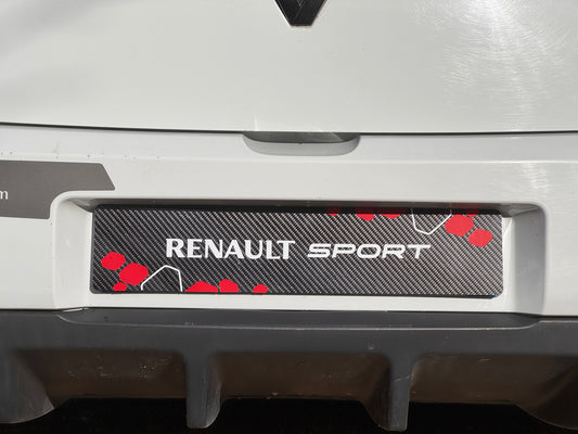 Cache Plaque Carbone