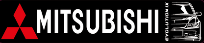 Cache Plaque Mitsubishi