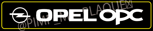 Cache Plaque OPEL