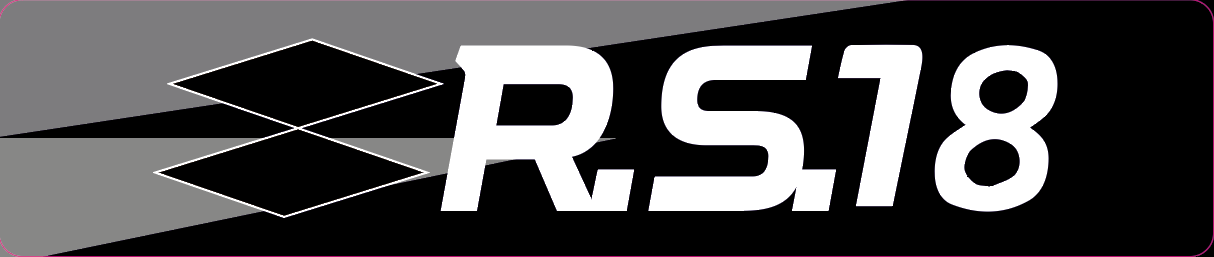 RS License Plate Cover